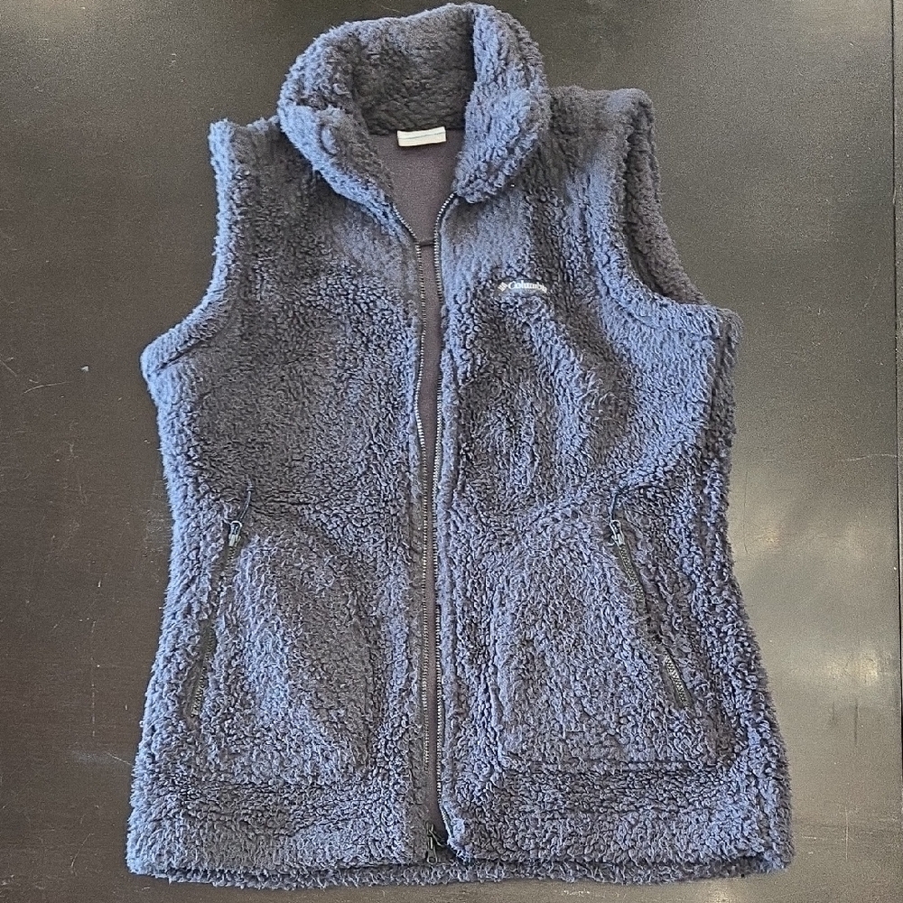 Columbia Charcoal Fleece Vest